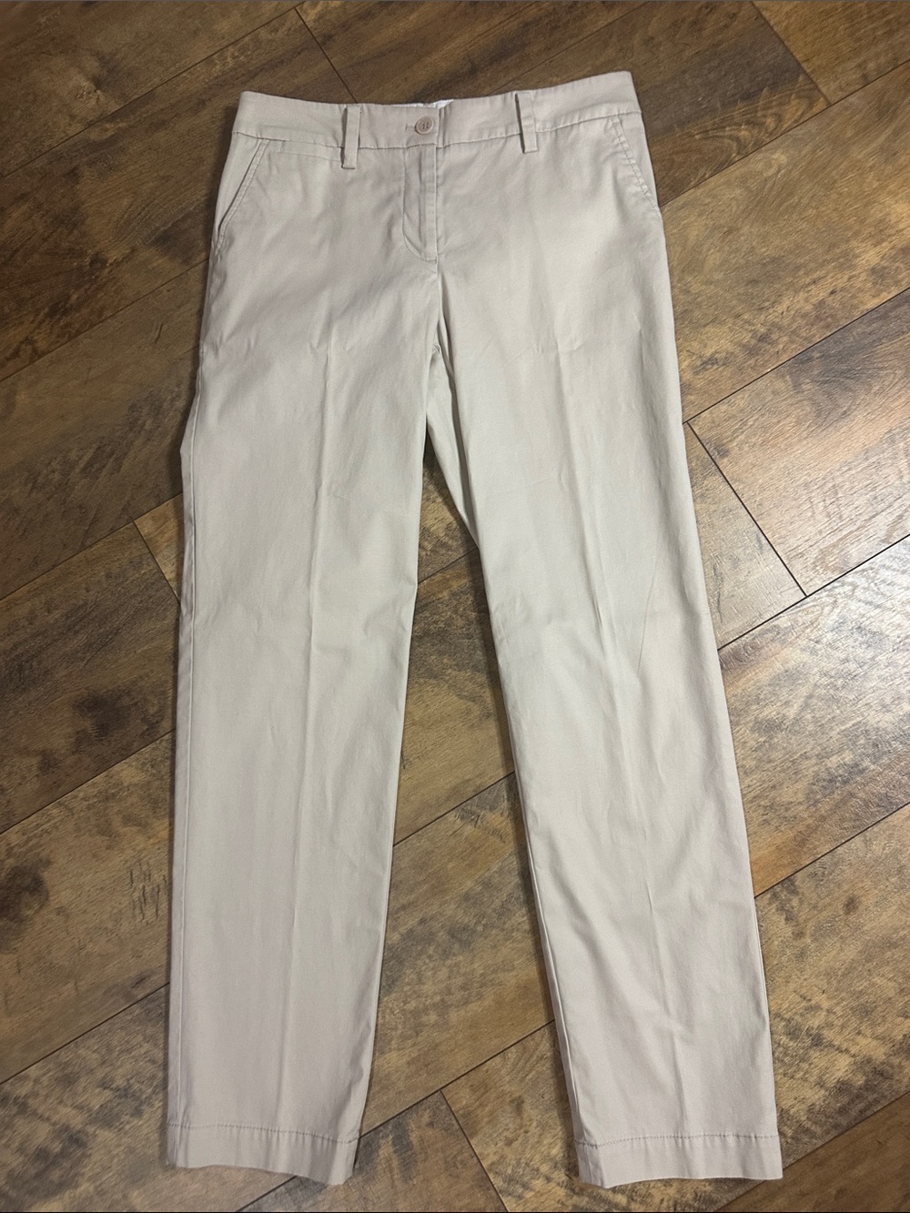 TALBOTS Women’s Straight Leg Perfect Chino Pants, Size 4, EUC